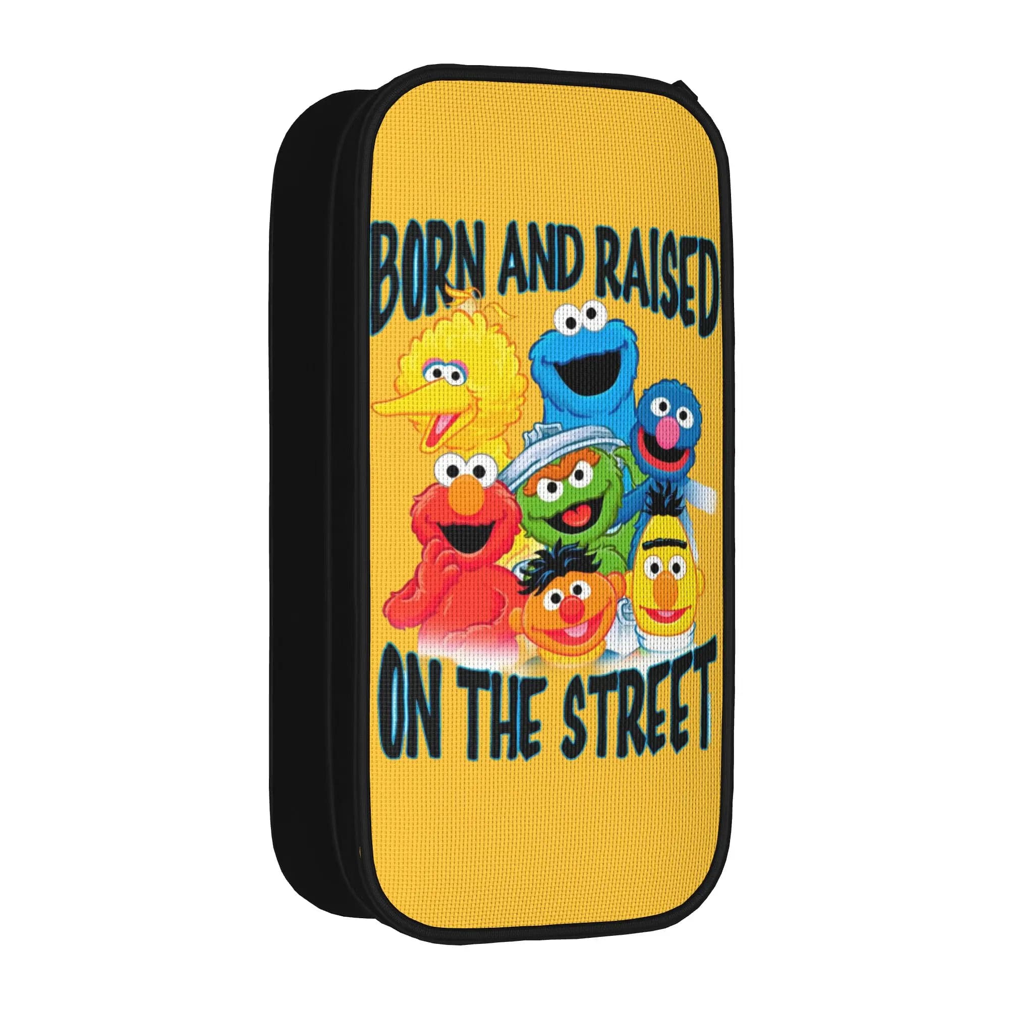 Astuccio Elmo Cookie Monster Sesame Street Big Bird, Borsa Fashion Oscar, Astuccio Grande per Studenti, Forniture Scolastiche, Regalo