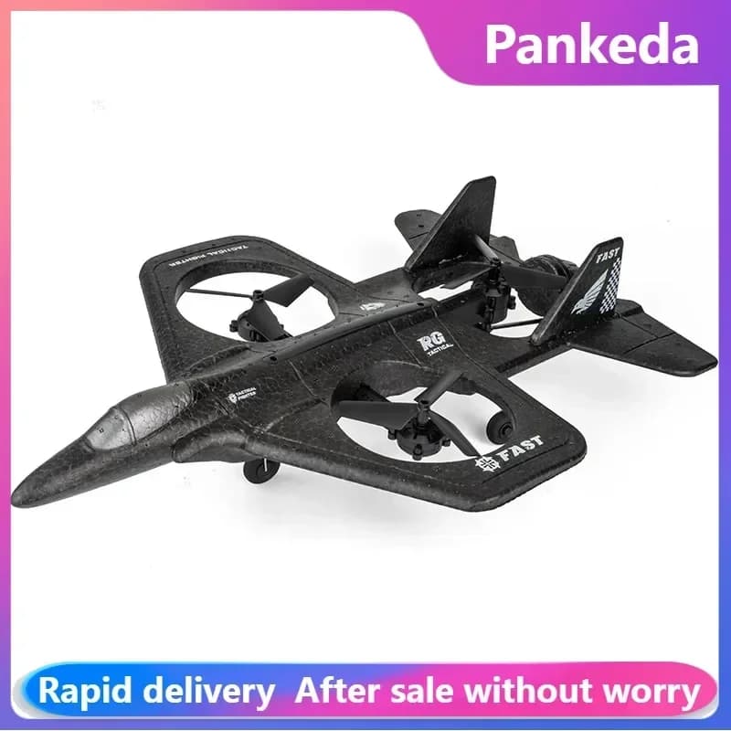 Aereo RC X66 con telecamera grandangolare 1080p Aereo radiocomandato in schiuma Aereo da caccia telecomandato Drone regalo Giocattoli per ragazzi