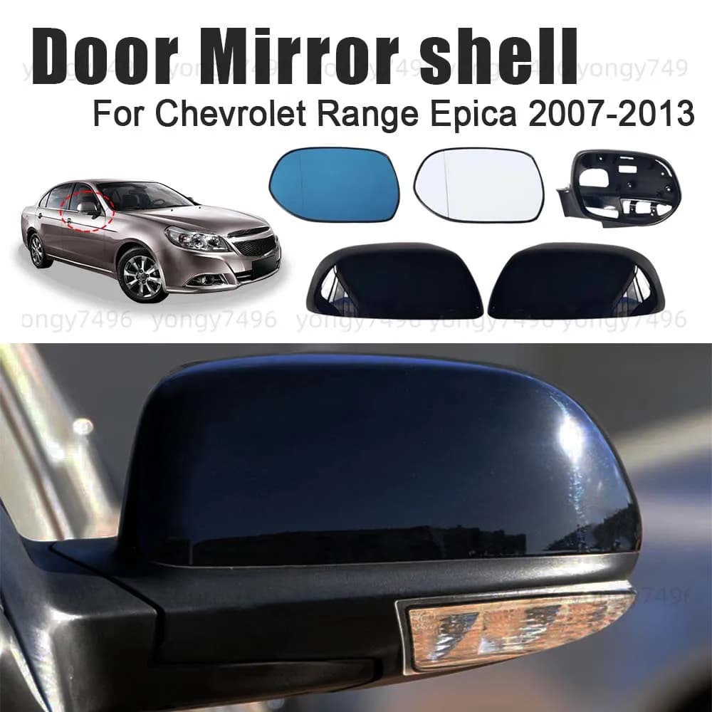 Protective Cover Mirror for Door Frames for Chevrolet Range Epica 2007 2008 2009 2010 2011 2012 2013 Mirror Glass Frame