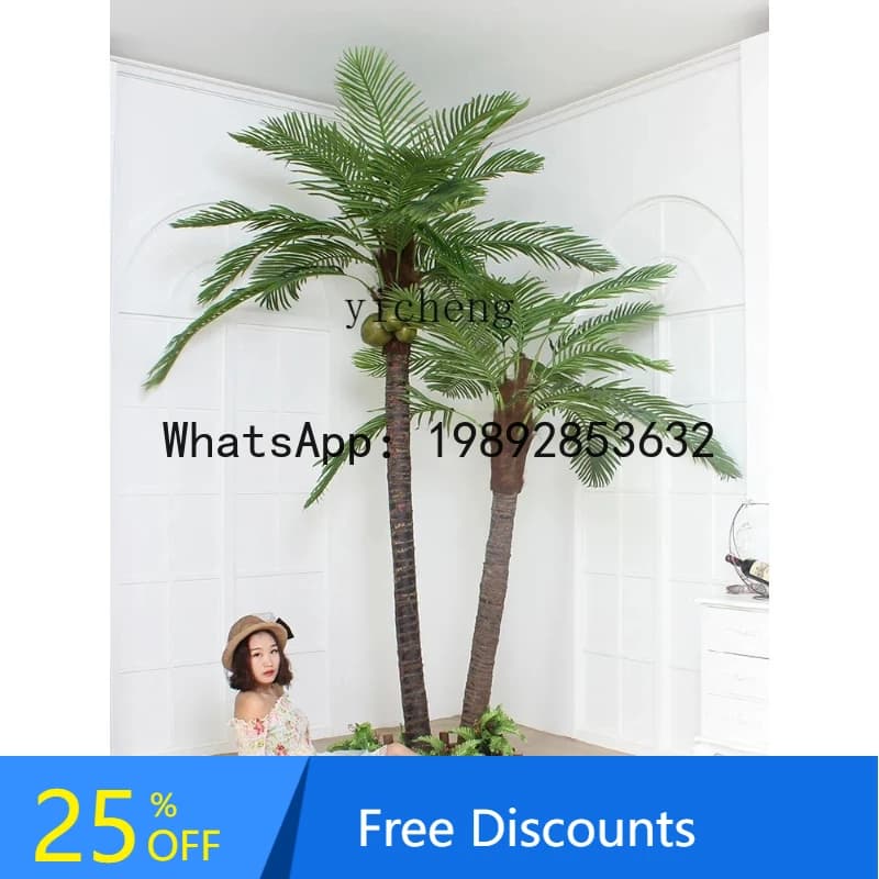 large artificial coconut tree artificial tree decorative plants for interior and exterior