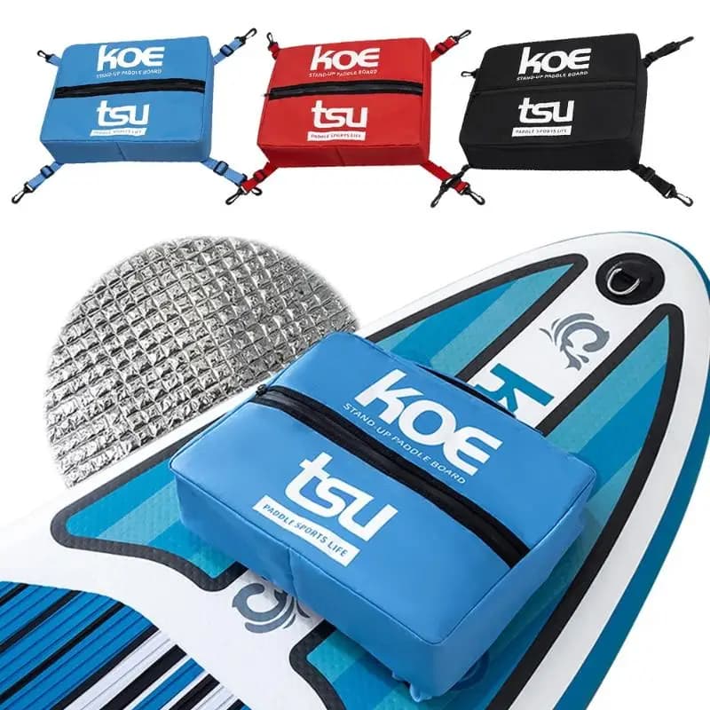Paddle Board Deck Bag Waterproof and Insulated Kayak Surfboard Storage for Fishing and Outdoor Adventure