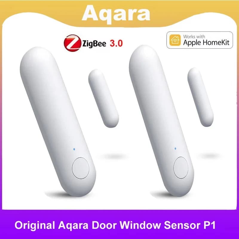 Aqara P1 Sensore per porte e finestre Zigbee 3.0 Smart Home Wireless antifurto Homekit Allarme magnetico per porta a induzione per APP HomeKit