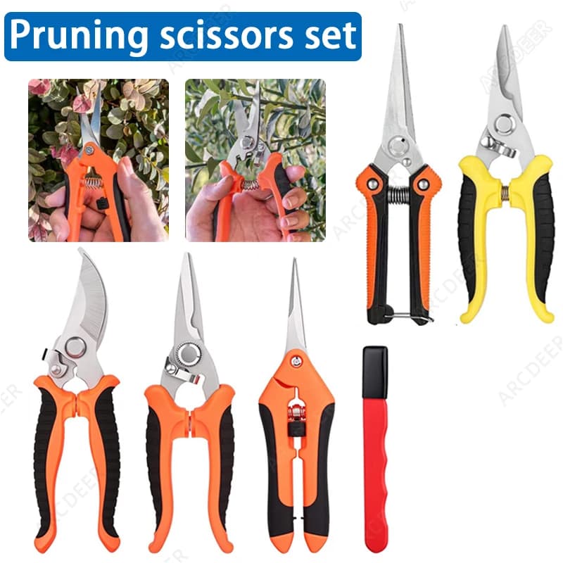 Professional Gardening Shelves Shelves Fruit Trees Flowers Home pruning tools Shelving shears with safety lock