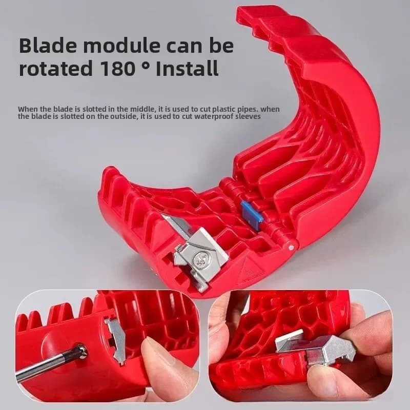 New Household Cable Cutting Hand Tool Cutter 20-50mm Portable Plastic Pipe Cutter for Tube Pipe Wire