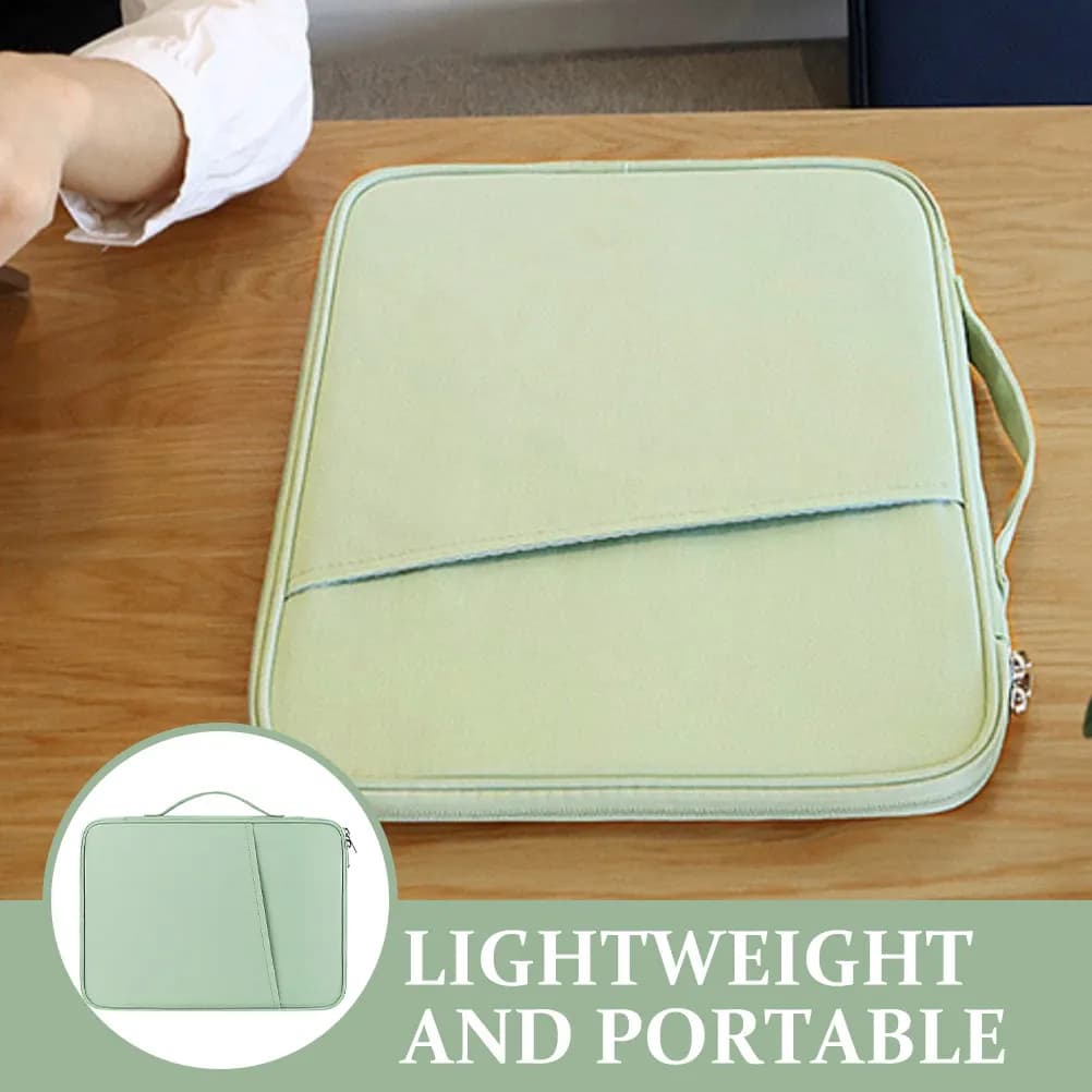 Custodia per Tablet Compatibile con Dispositivi da 10.8-11 Pollici, Borsa in Nylon Resistente all'Usura, Organizer da Viaggio Spazioso per Tablet