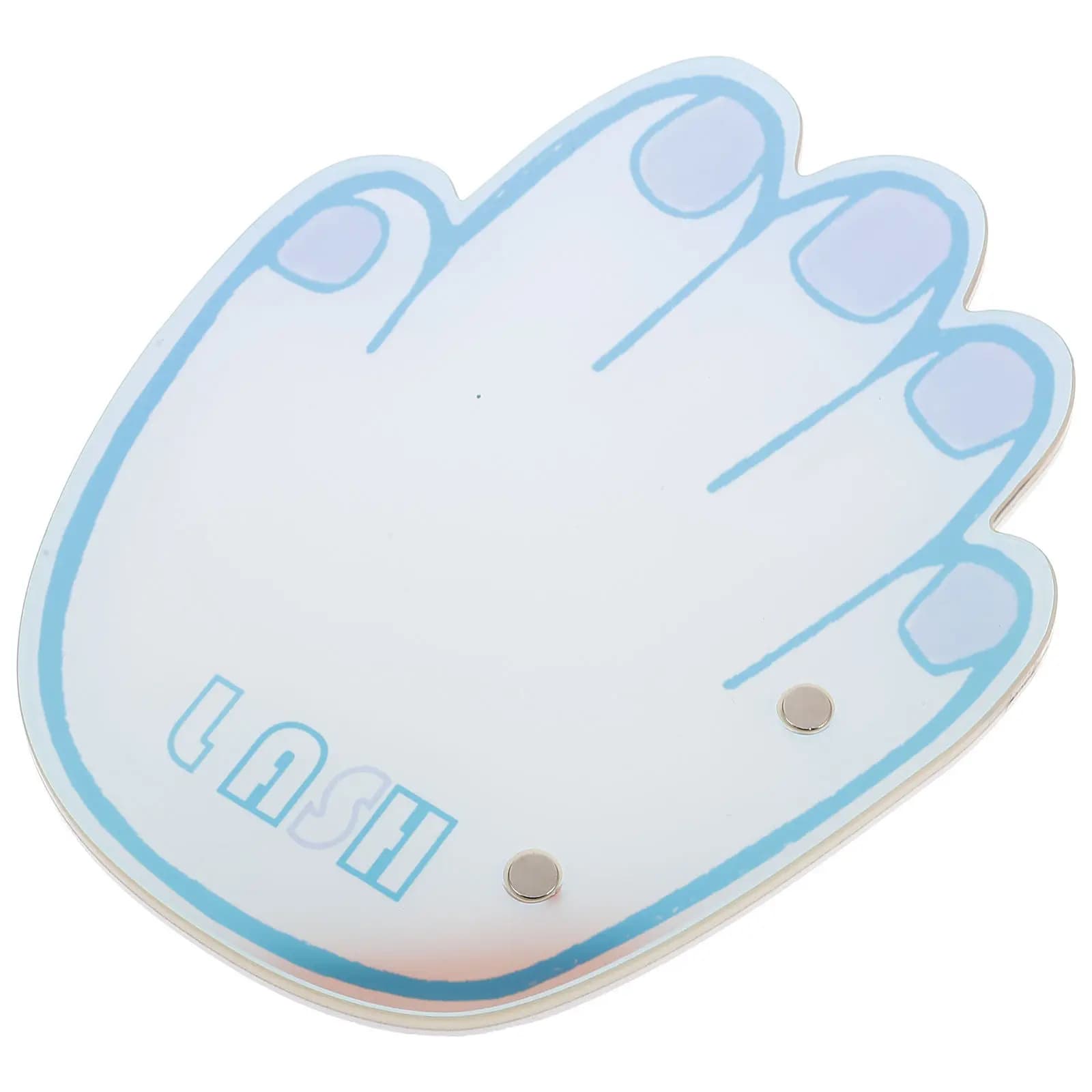 Piattaforma Magnetica per Extension Ciglia, Espositore in Acrilico per Ciglia Finte, Uso Professionale, Portatile, Colori Vivaci