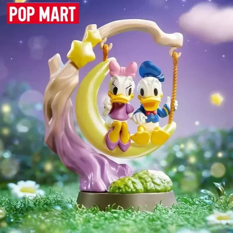 POP MART Mickey Friends Wonderful Dream Series Anime Action Figure Guess Bag Ornament Figurine Regalo per ragazze Bambola da tavolo