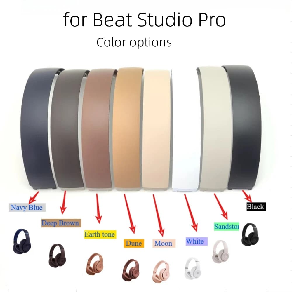New headset with original upper band for spare part for wireless earpiece repair Beat Studio Pro
