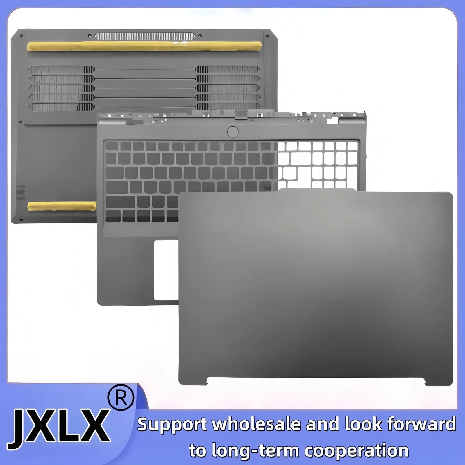 JXLX ® Nuovo per Lenovo G5000 IRX11 2026 15 IAX11 LOQ 11AHP11 Coperchio posteriore LCD per laptop / Cover poggiapolsi / Cover base inferiore