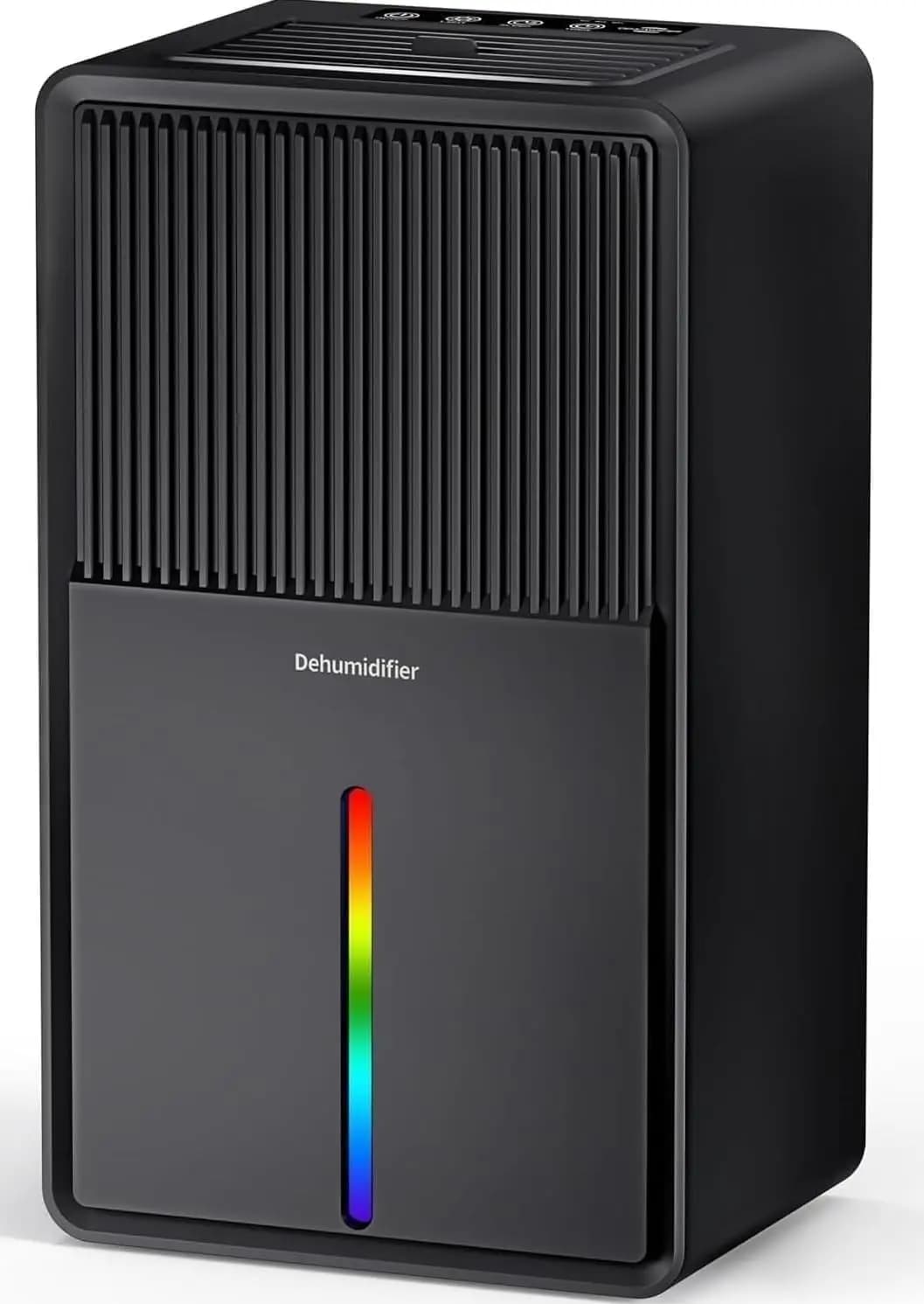 Deumidificatore Portatile Ultra Silenzioso con 7 Colori LED, Timer e Spegnimento Automatico per Uso Domestico