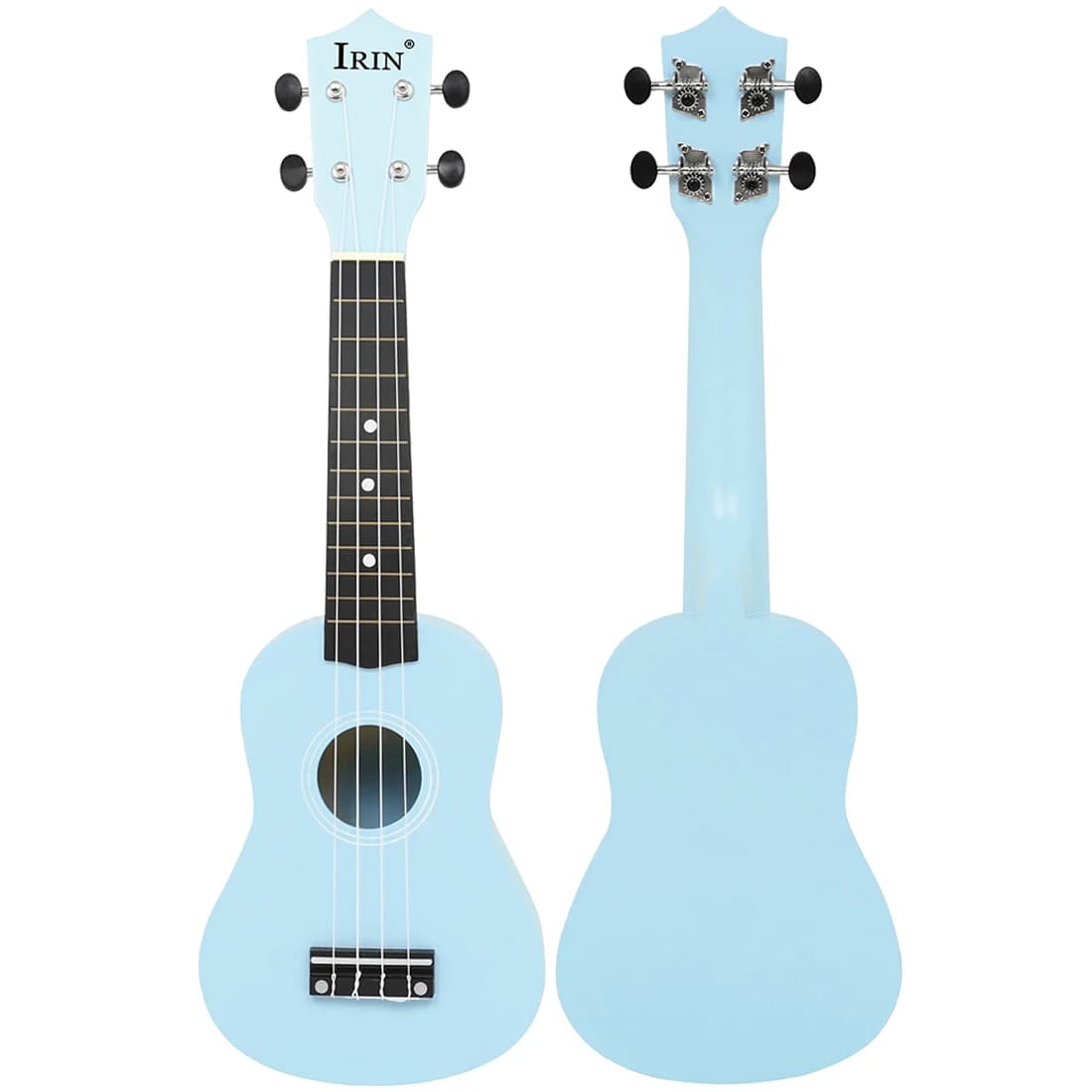 IRIN 21 Pollici Ukulele 4 Corde Chitarra Blu Hawaiian Mini Guitarra Basswood Ukulele Strumento a Corde Principianti Regali per Bambini