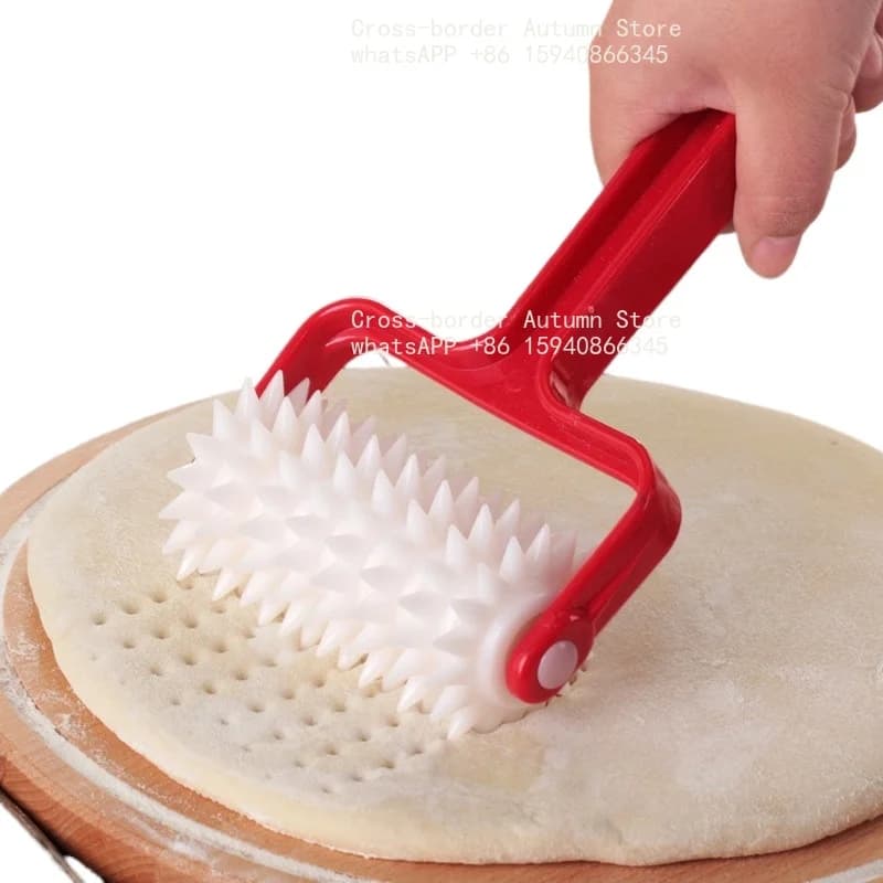 Pizza needle roller, hole punch, making tool, hole piercer, piercer, kitchen parlor