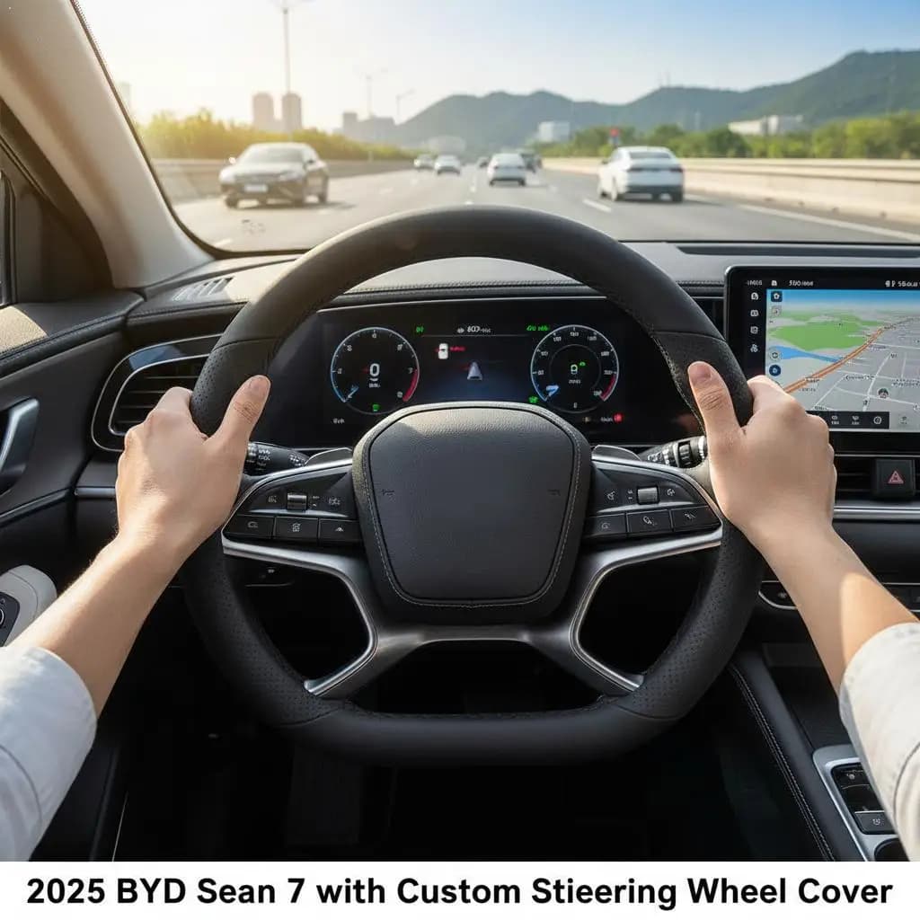 Ultra-thin cover for BYD Sealion 7 Breathable and wear-resistant non-slip leather cover