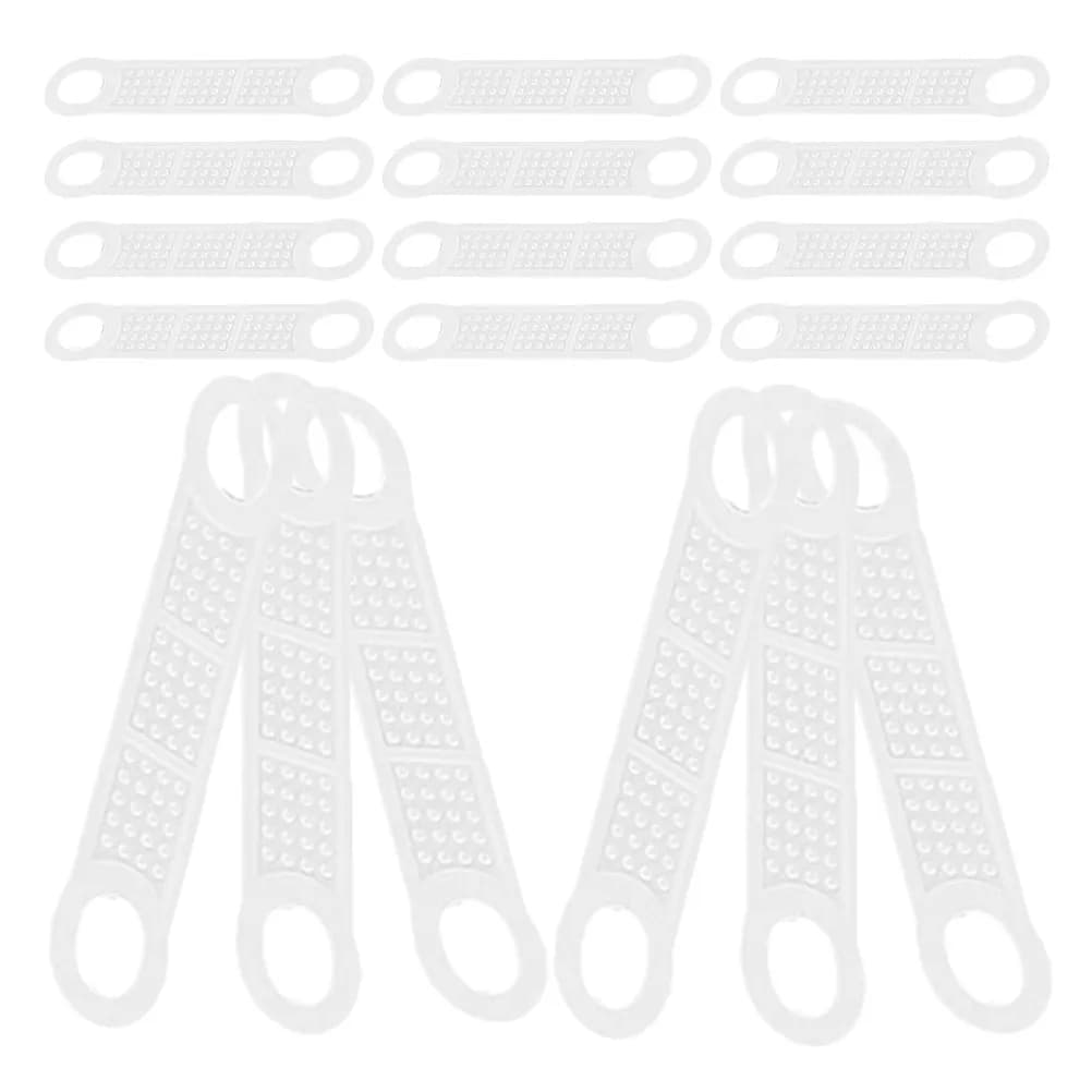 60 Pieces Silicone Anti-slip Strips for Clothes rack, Anti-slip Grips for Organization Cabinet and Guardaroba, Home Decoration