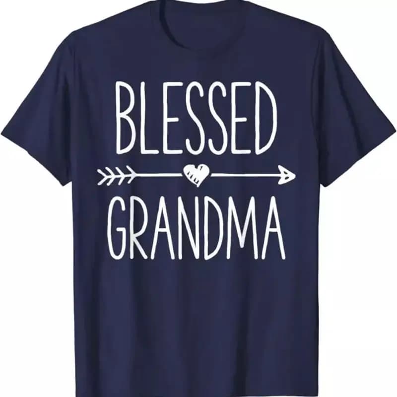 Maglietta benedetto nonna nonna madre cuore freccia