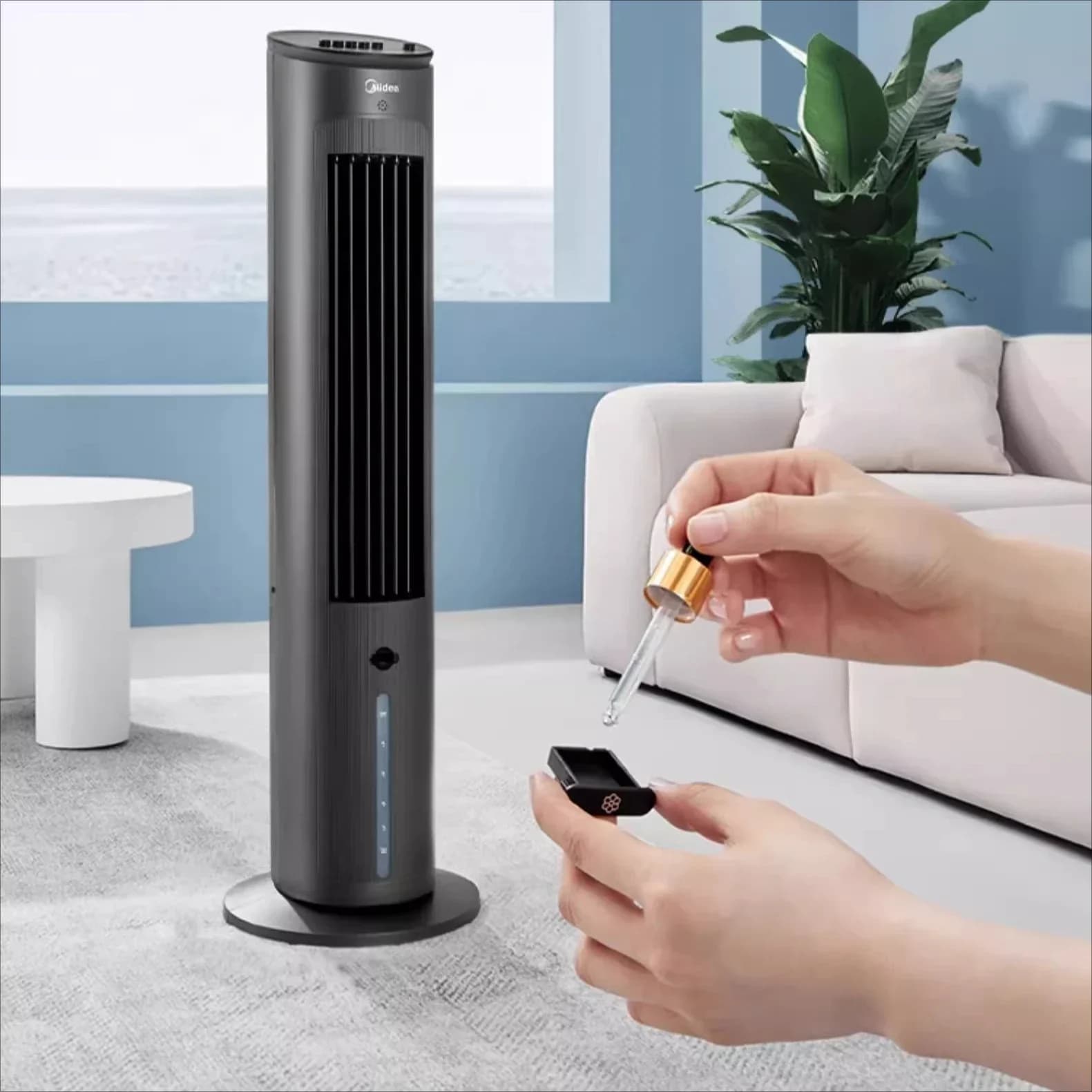 Ventola di raffreddamento Macchina di raffreddamento Piccola ventola di raffreddamento ad acqua per uso domestico Macchina di refrigerazione elettrica mobile
