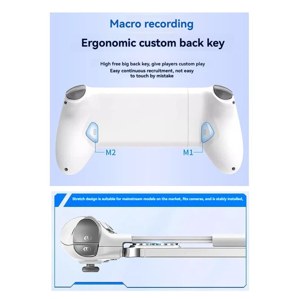 A10I Memo Gamepad - Type-C Wired & Wireless Joystick for Android & IOS Phones for Phones