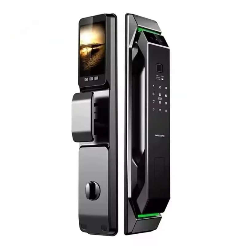 Smart tuy Serratura per porta Password per impronte digitali Sblocco remoto Password digitale virtuale Smart Lock per viso 3D