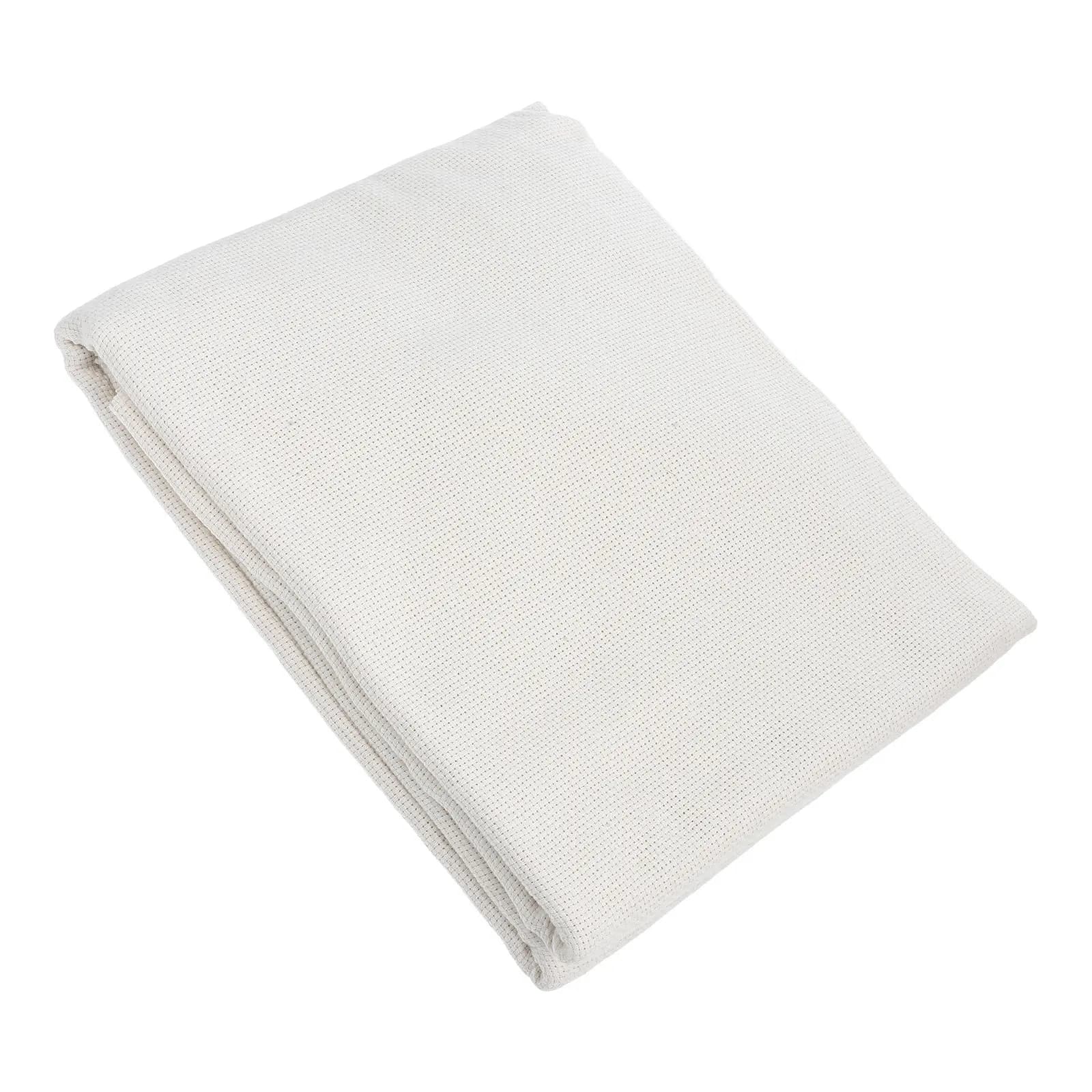 Embroidery Linen Fabric Monks Cloth Punch Needle Tufting Rug Making DIY Gridding Cloth Sewing Material Embroidery Fabric
