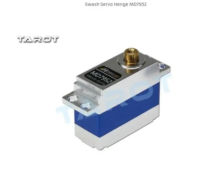 Swash Servo Henge MD7952 lavorazione CNC guscio metallico 5,1 Kg angulaire cm 37G MD7952 TL2979 per aereo elicottero KST Hitec RC 450-500