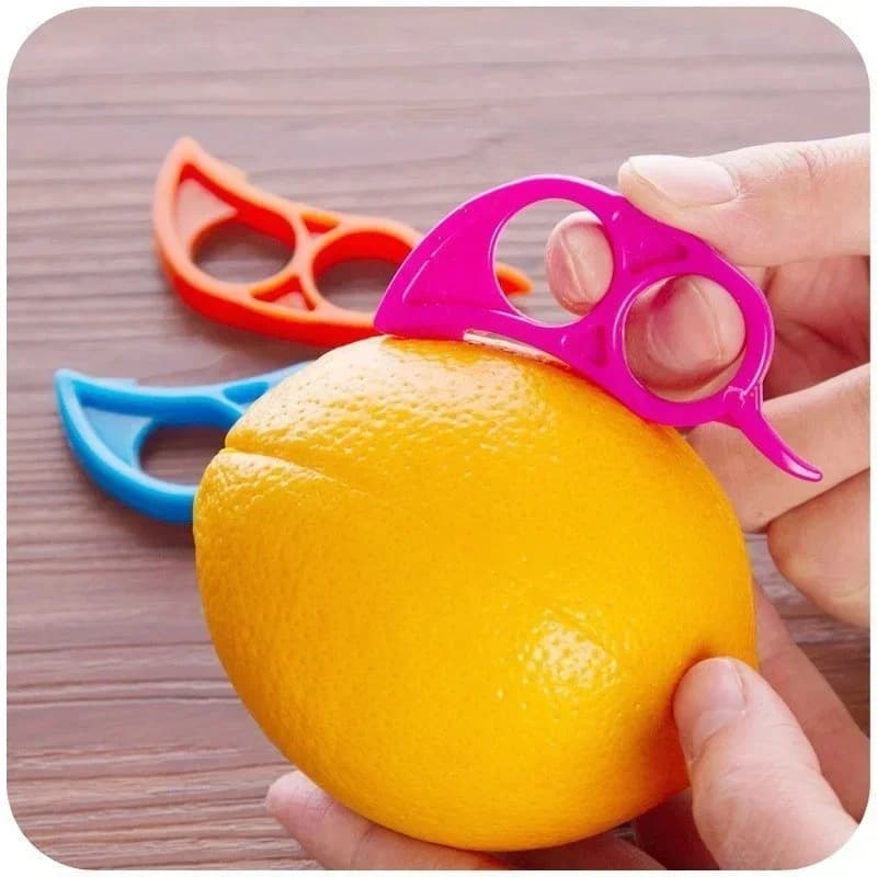 6 pieces kitchen for home use creative peeled orange slicer for lemon peeler easy open knife for citrus gadgets accessories tools