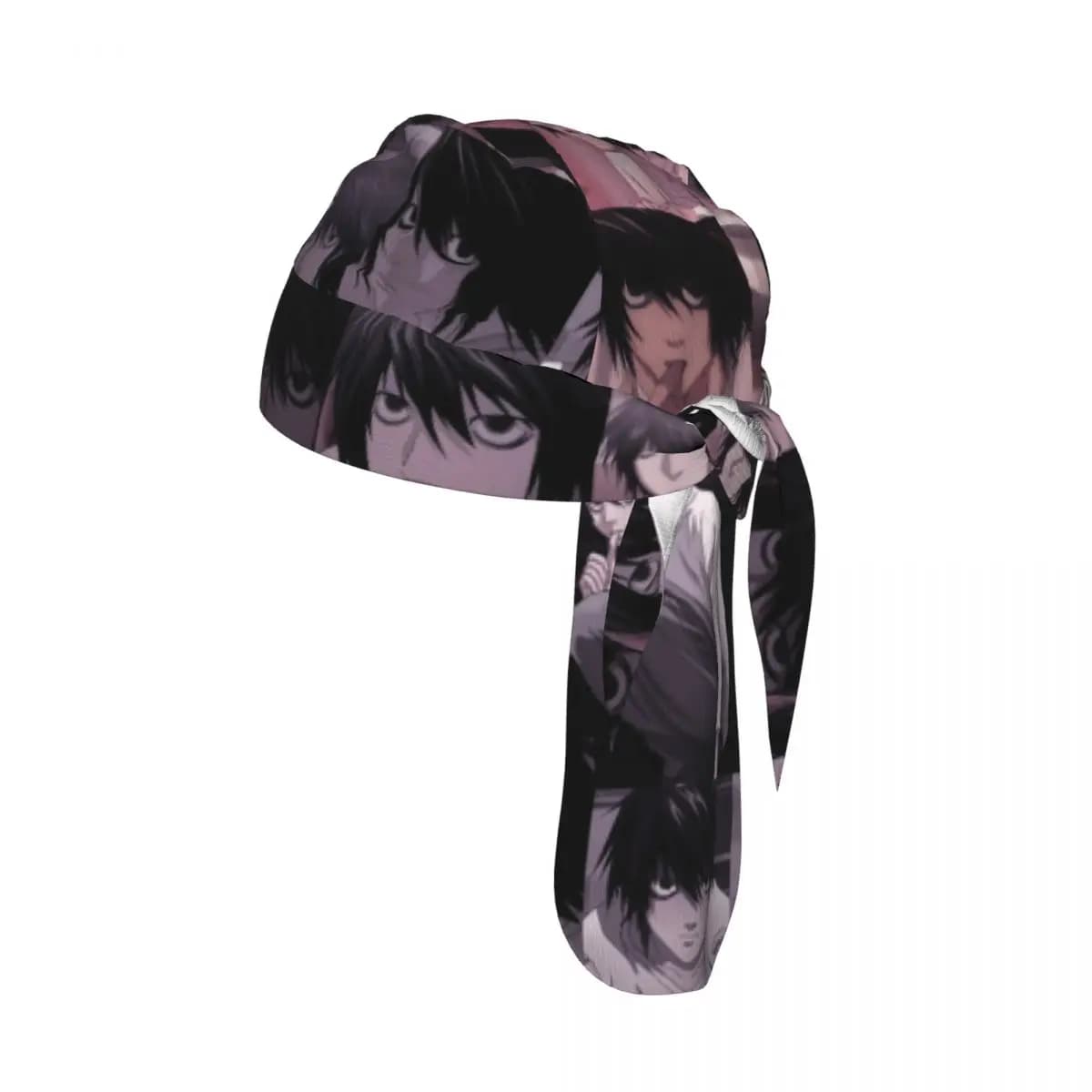 Foulard Anime Deathes ad Asciugatura Rapida, Cappello Protettivo dal Sole, Bandana Unisex ad Asciugatura Rapida, Cappello da Pirata, Sciarpa per la Testa per Escursionismo