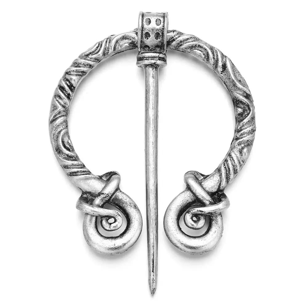 Trendy Alloy Viking Brooch Silver/Gold Fashion Jewelry Scarf Brooch Shawl Pin Commercial