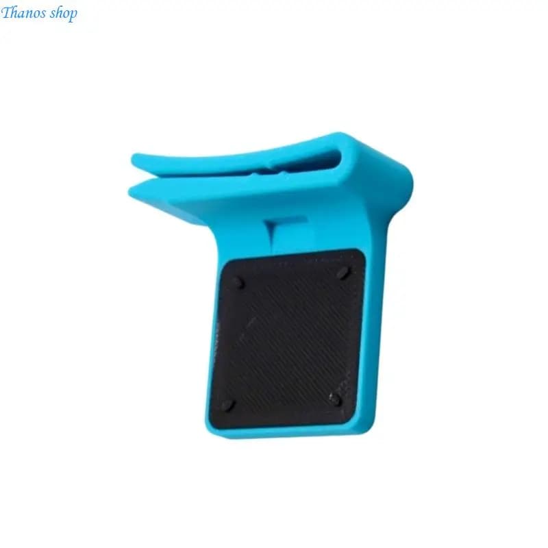 Support for camera cap with quick release action for stable and safe fixing in motion scenarios, and