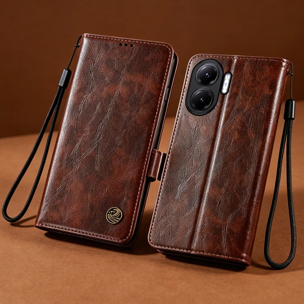Leather Magnetic Flip Case For Xiaomi Poco X3 X4 X5 X6 X7 X8 Pro Max ultra NFC Wallet Card Slot Phone Cover