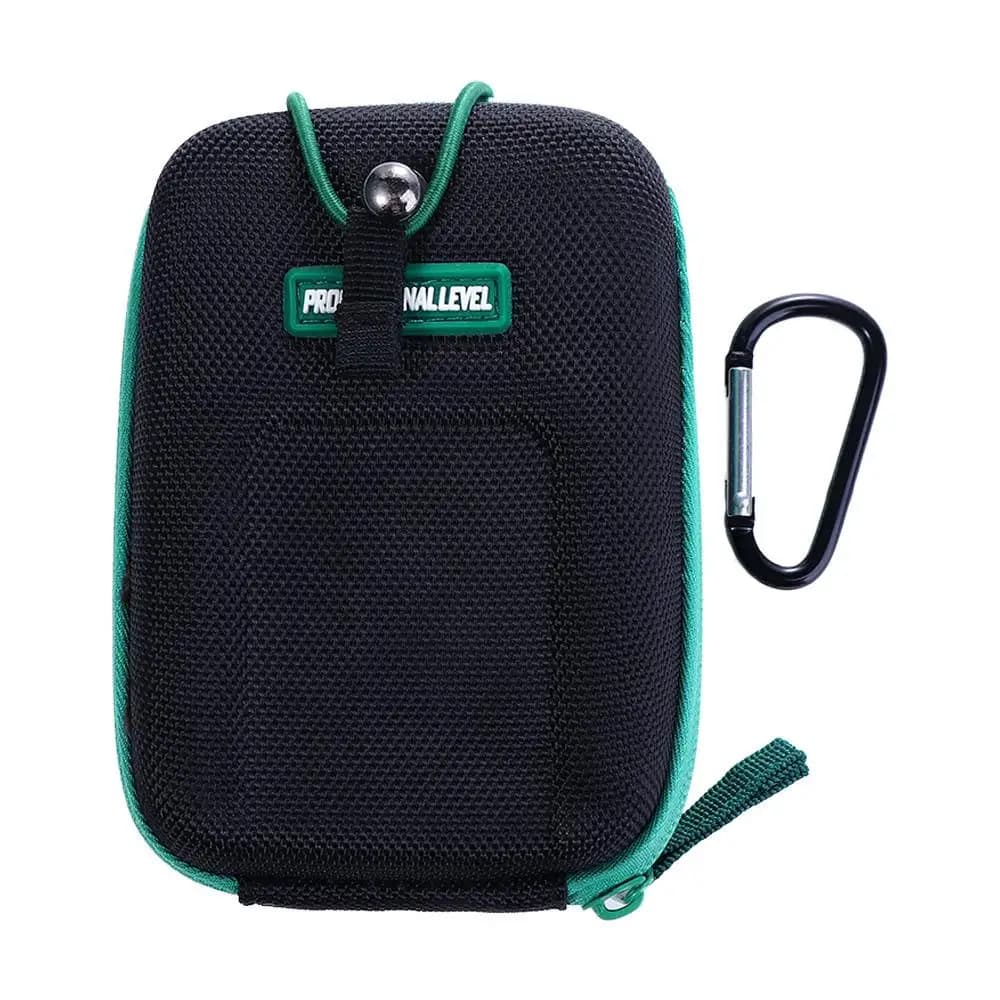 Borsa da trasporto con moschettone, custodia rigida antiurto per telemetro da golf, borsa per telemetro da golf, scatola porta telemetro