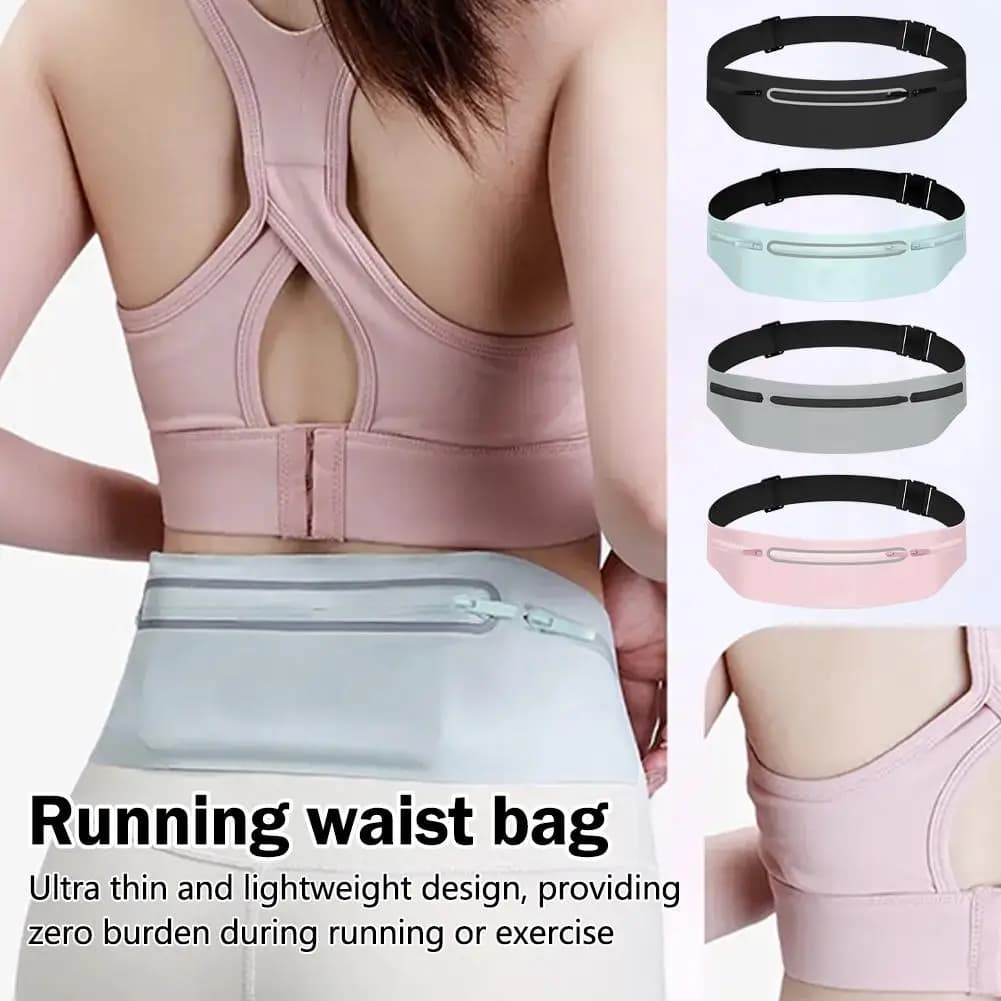 Waterproof Running Waist Belt Adjustable Men Women's Running Handbags Outdoor Portable Jogging Gym Sport Mobile Phone Case