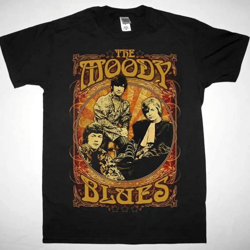 Maglietta The Moody Blues Band in cotone tutte le taglie dalla S alla 5XL Te3027