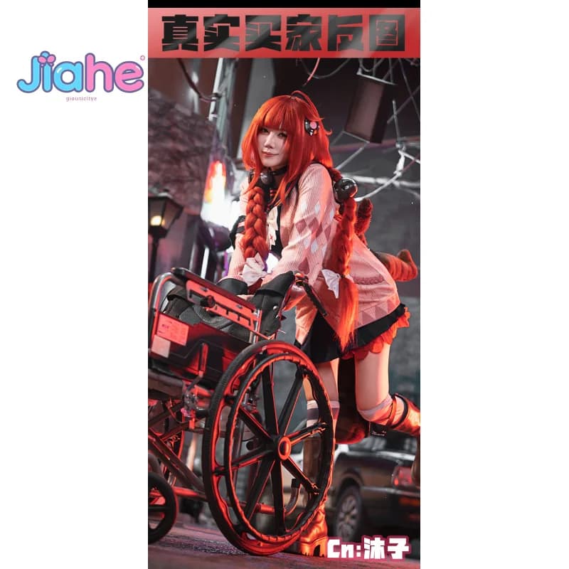 Ukinami Yuzuha Zenless Zone Zero Costume Cosplay Maglione gonna zaino bambola calzini oggetti di scena Halloween dolce donna set completo