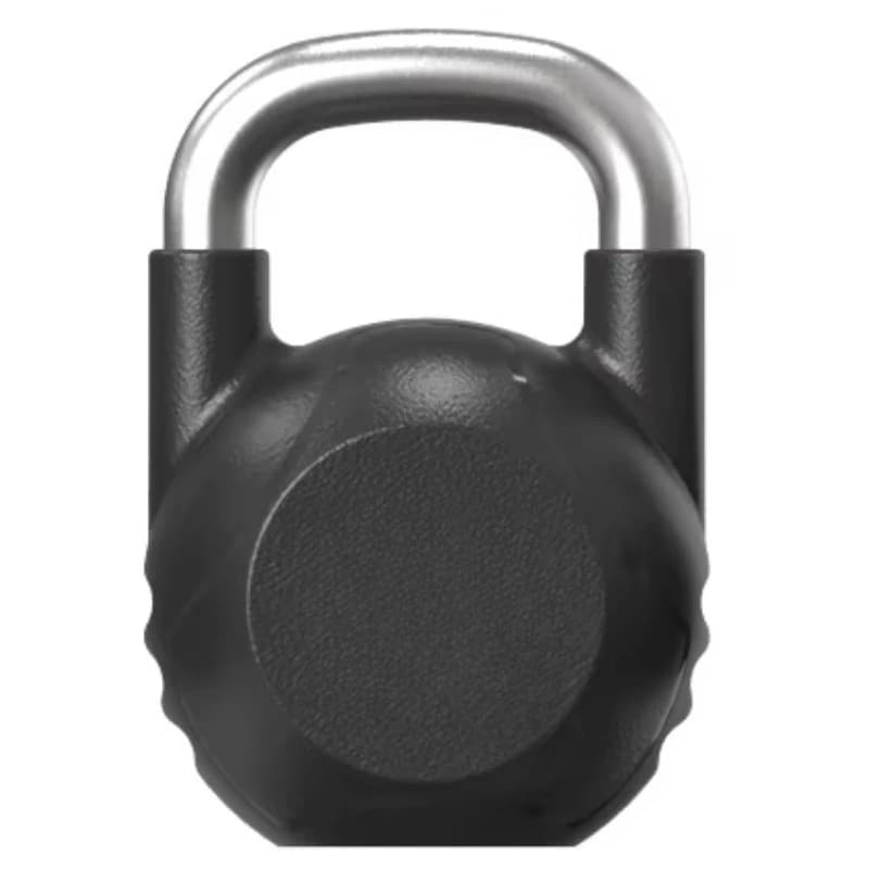 Kettlebell in urethane with highly elastic material and durable surface for sports fitness and strength conditioning workout throughout the body