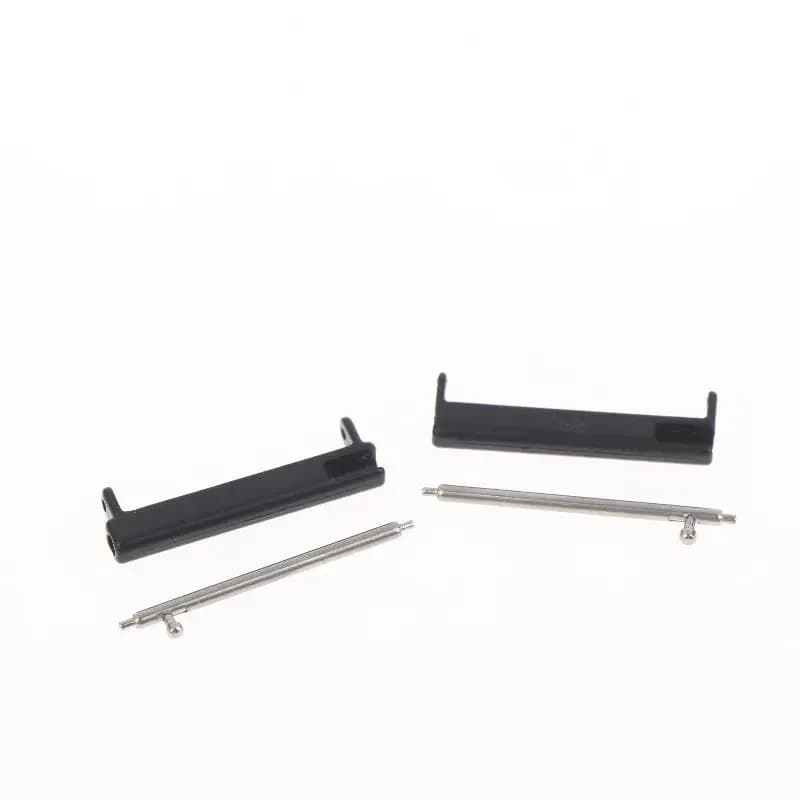 1 pair of 24 mm to 22 mm/20 mm strap adapters for smartwatch accessories 7/9/D5i, smartwatch replacement connector