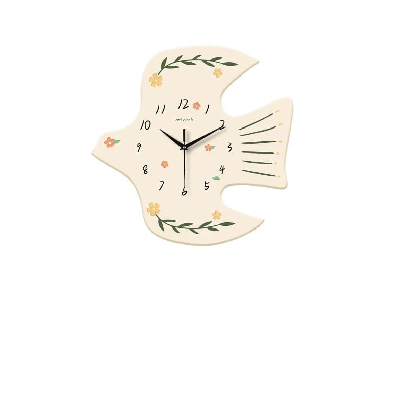 Asuka clock creative art silent wall clock living room high sense clock home simplicity