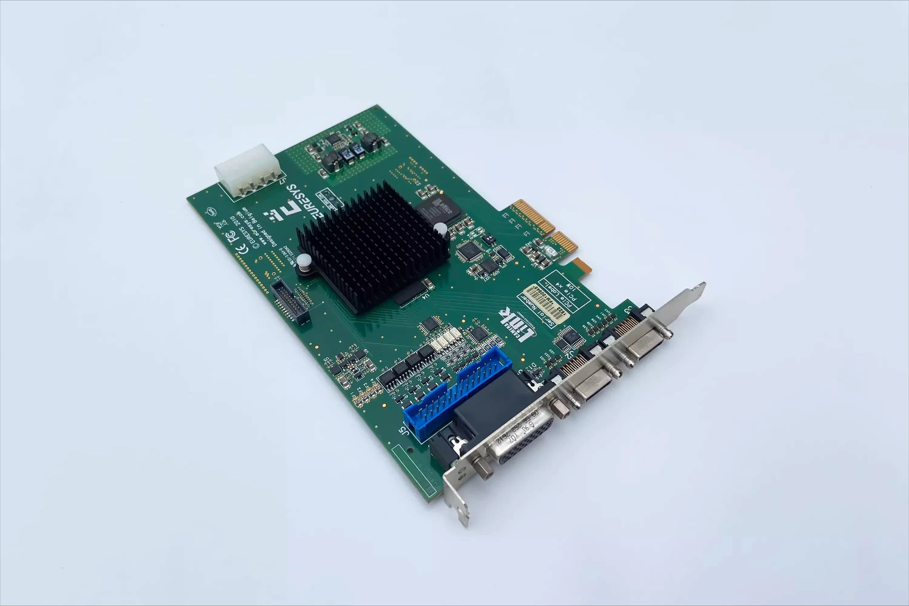 EURESYS 2010 image capture card 1622 PCIe X4 cameralinK industrial camera card