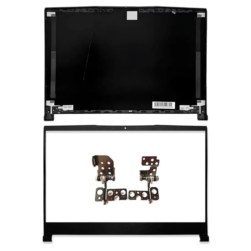 Nuova Cover Posteriore LCD da 15.6" per MSI GF63 GF63VR 8RC 8RD MS-16R1 MS-16R3 + Cornice + Cerniere