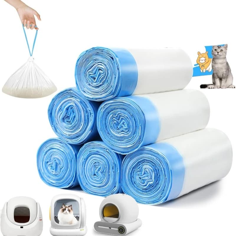 Cat Litter Bags for Automatic Litter Box Extra-Thick Cat Litter Box Liners for MeoWant/catlink/Tonepie Toilette