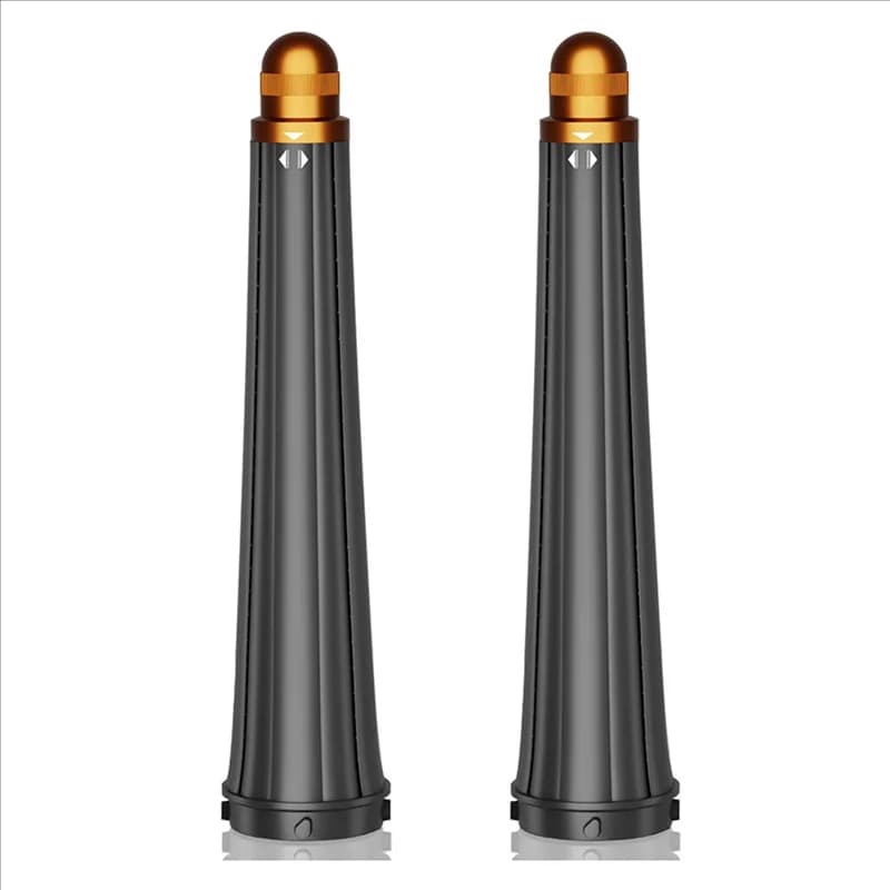 2X Long Conical Cylinder Accessories for Dyson Airwrap HS01 HS05, Ferro Arricciacapelli Automatic 20MM-36MM Gold