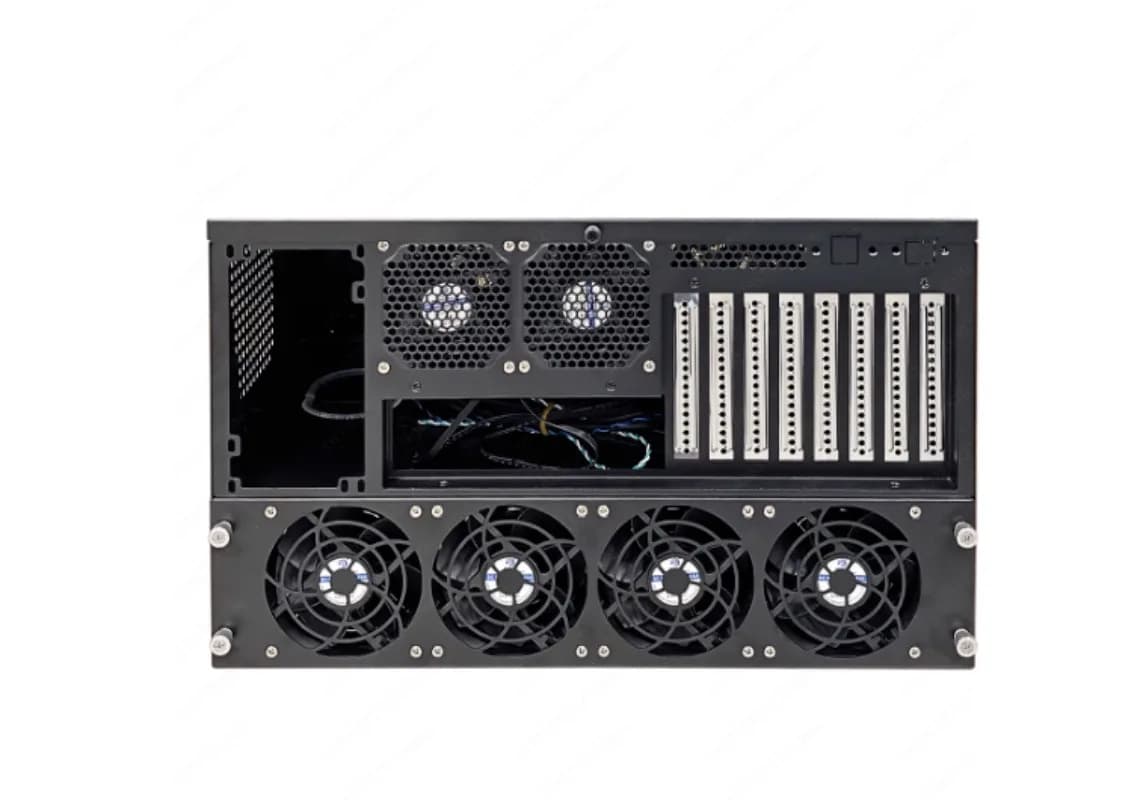 12-Disk NAS chassis rack-mounted storage server supports 360 water-cooled ATX main board