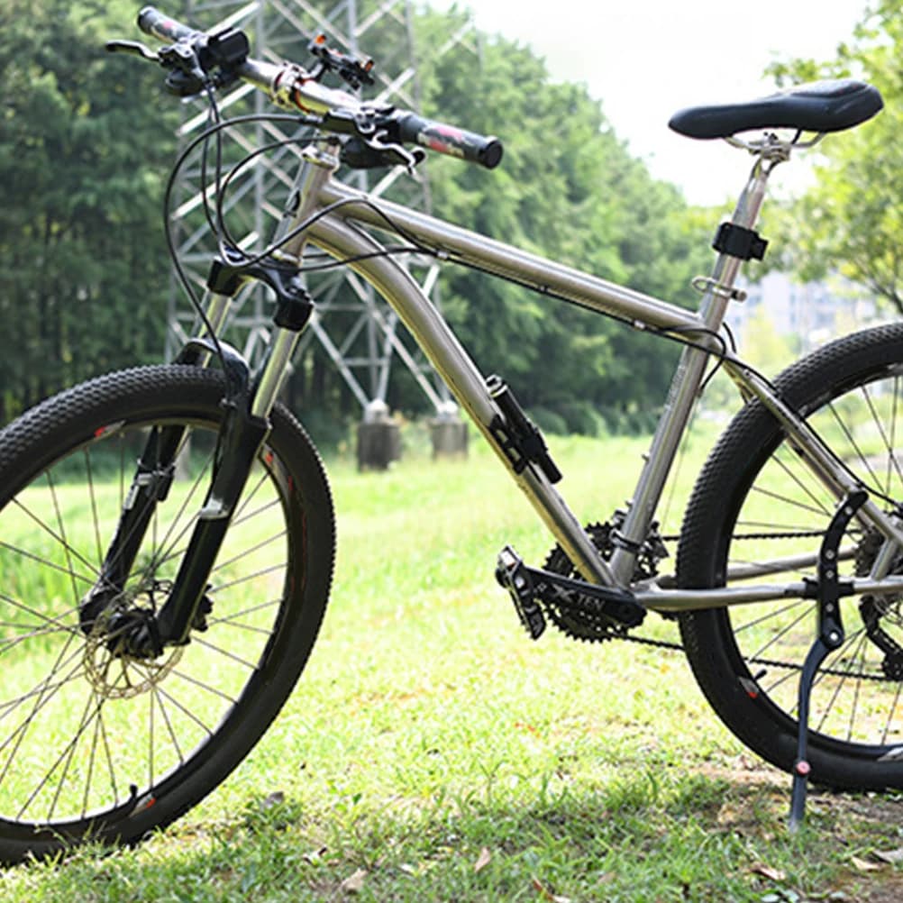 Mini Gonfiatore Portatile per Pneumatici Bici con Asta Telescopica in Lega di Alluminio e Tubo Esteso per Bici da Montagna e da Strada