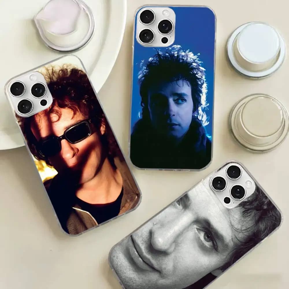 Gustavo Cerati Soda Stereo For iPhone 14 Pro Max 13 17 11 16 12 15 Air Plus Satin Colorful Phone Case