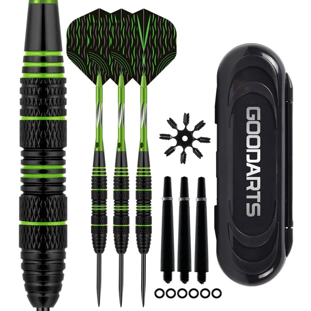 Nuovo 3 pezzi/set di freccette professionali 24g punta in acciaio freccette con aste in alluminio voli per freccette di alta qualità per giochi di freccette