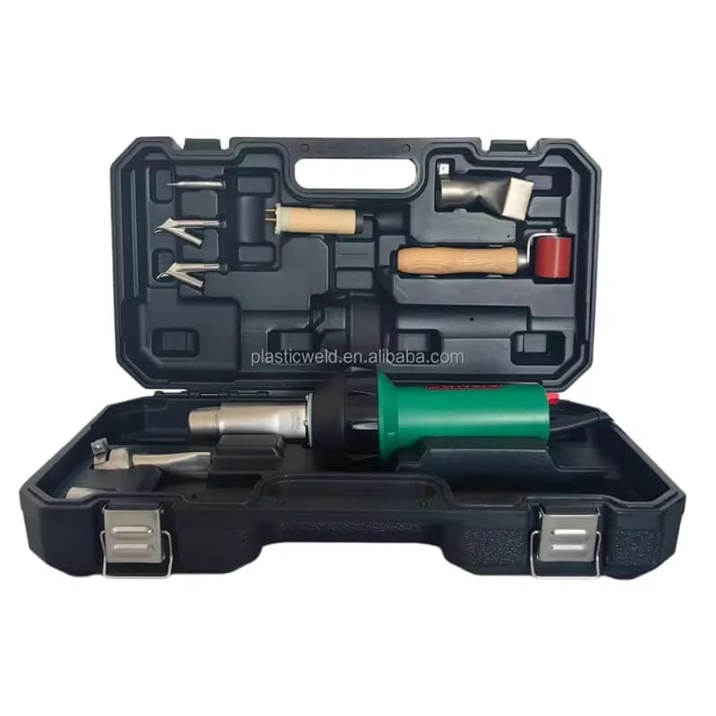 Pistola Termica Industriale Portatile ZGF-1600 1600W 220V/110V per Saldatura di PVC, Vinile e Plastica, Nuova Condizione