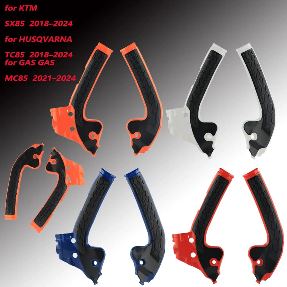 Motorcycle Frame Guard Cover for 2018–2024 KTM, GasGas, and HUSQVARNA 85 TC, SX, and MC Models