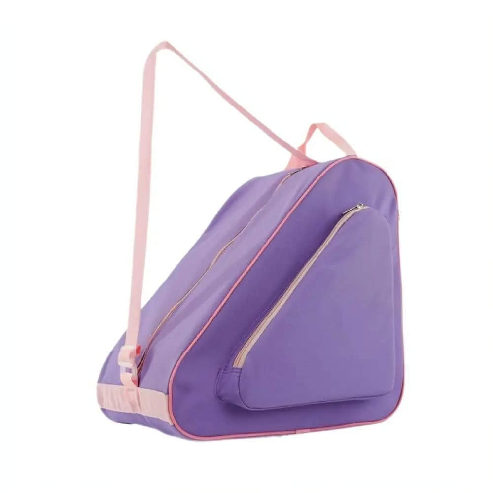 Portable Triangle Roller Skate Bag Durable Shoulder Carrying Case For Inline Skating Outdoor Sport Equipment Storage