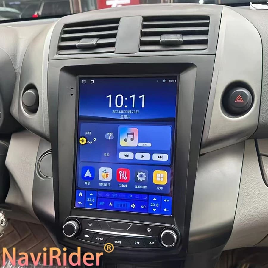 10.4" Android Screen For Toyota RAV4 Rav 4 2006-2009 Car Video Player Radio Stereo GPS Multimedia CarPlay Head Unit Navigation
