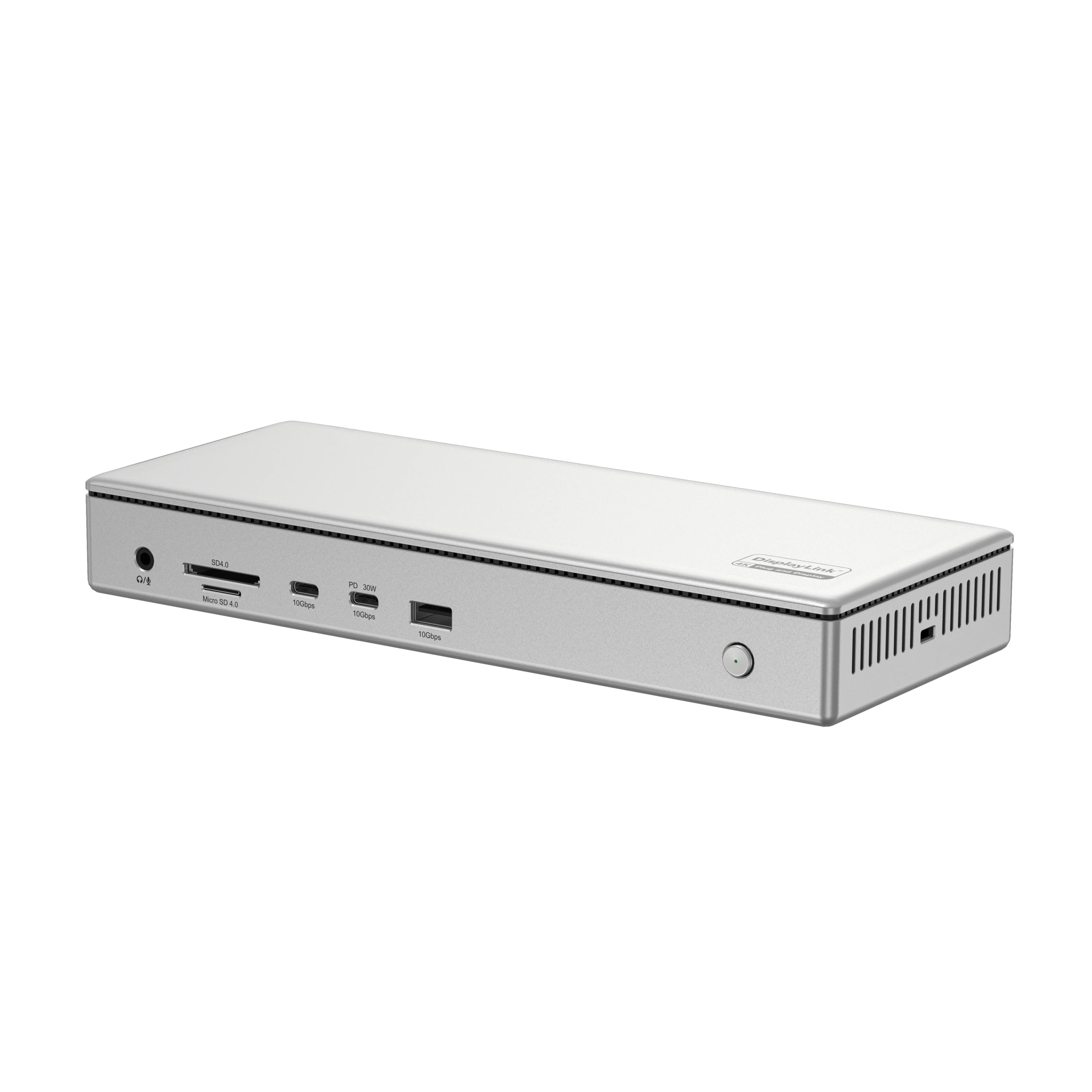 Docking station universali USB C 3.1 Gen 2 con display quadruplo 13 in 1 Hub USB DP 4K 120Hz con PD 100W per laptop