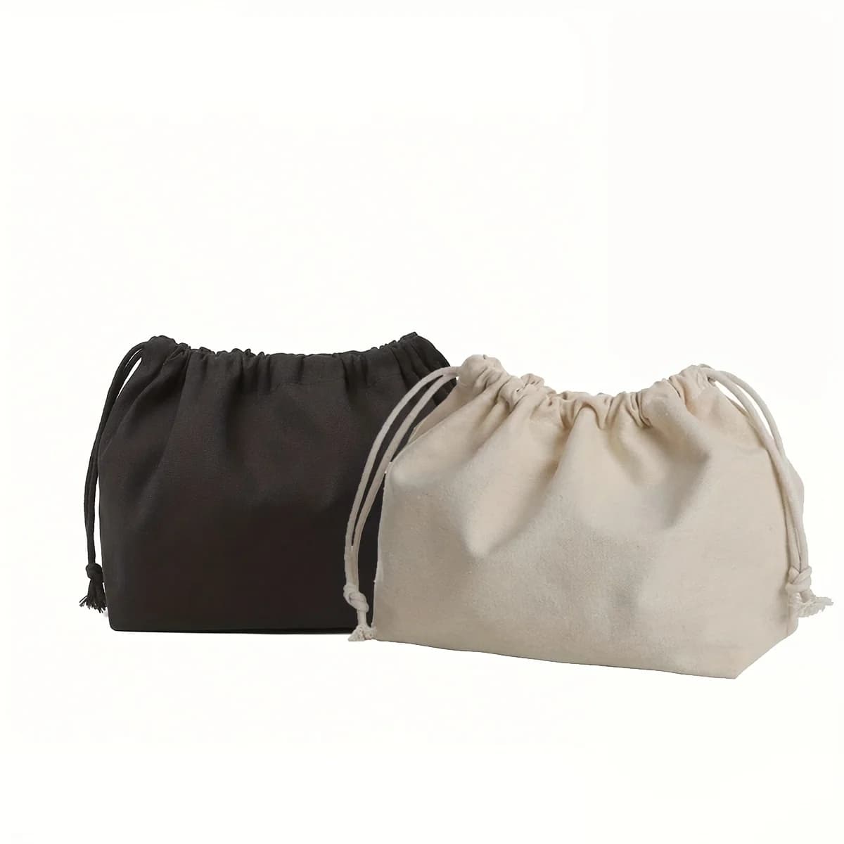 1 borsa portaoggetti beige in poliestere con coulisse - Organizer in stile casual per gioielli e cosmetici, con chiusura sicura, adatta per lavaggio a mano/lavaggio a secco, multifunzionale, ideale per viaggi, decorazioni per matrimoni di San Valentino, confezioni regalo e conservazione giocattoli, scatola da viaggio per gioielli